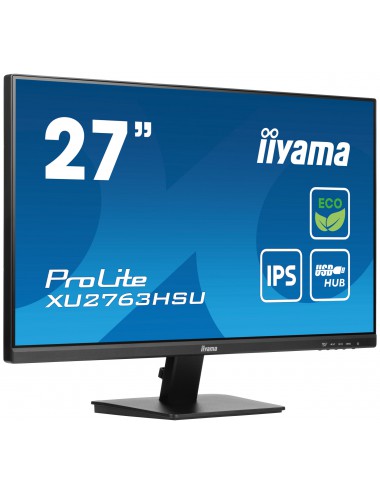 iiyama ProLite XU2763HSU-B1 Monitor PC 68,6 cm (27") 1920 x 1080 Pixel Full HD LED Nero