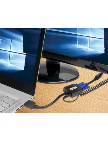 Tripp Lite P131-06N Adaptador de Cable Convertidor HDMI a VGA con audio para PC Ultrabook Laptop Escritorio, (M H), 152 mm [6