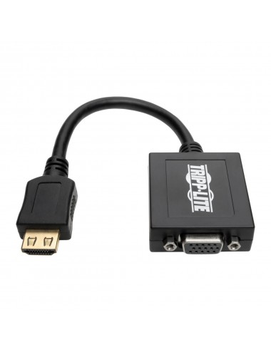Tripp Lite P131-06N Adaptador de Cable Convertidor HDMI a VGA con audio para PC Ultrabook Laptop Escritorio, (M H), 152 mm [6