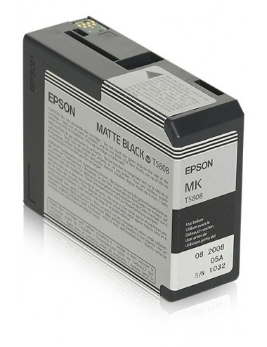Epson Encre Pigment Noir Mat SP 3800 3880 (80ml)
