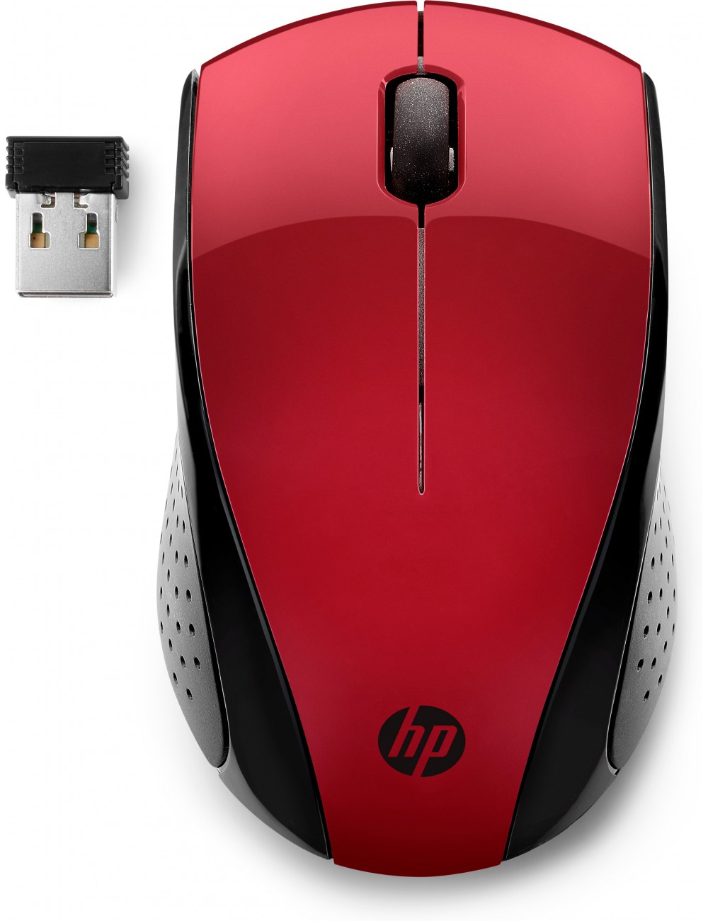 HP Souris sans fil 220 (Rouge coucher de soleil)