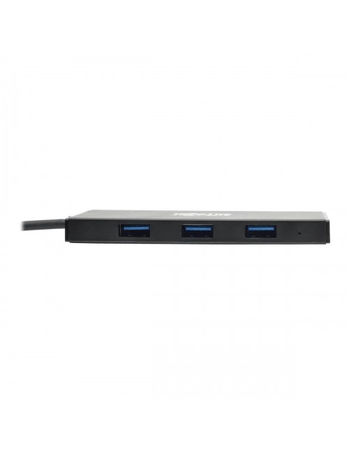 Tripp Lite U360-004-SLIM hub & concentrateur USB 3.2 Gen 1 (3.1 Gen 1) Type-A 5000 Mbit s Noir