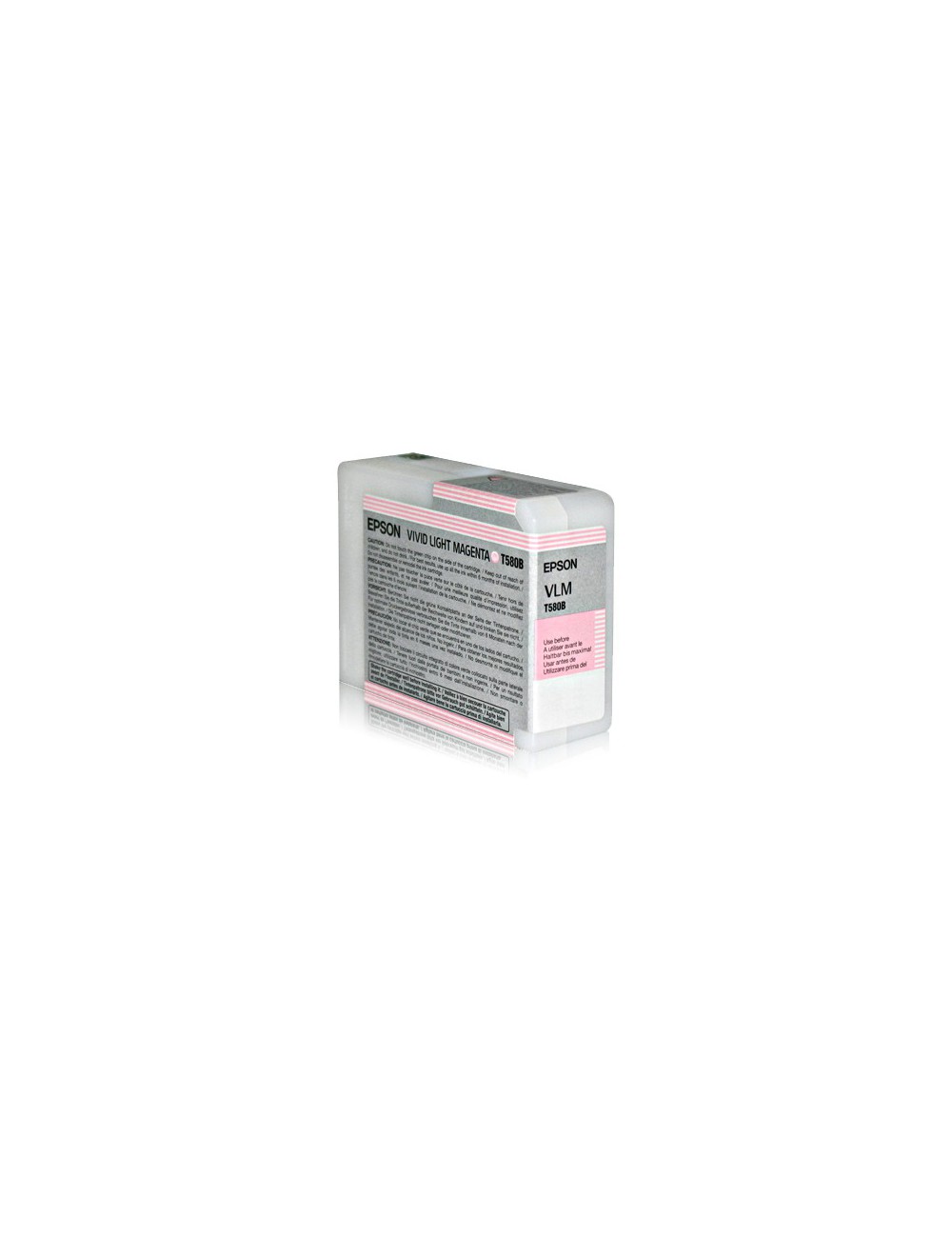 Epson Cartucho T580B00 magenta claro vivo