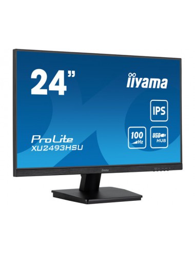 iiyama ProLite XU2493HSU-B6 écran plat de PC 61 cm (24") 1920 x 1080 pixels Full HD LED Noir