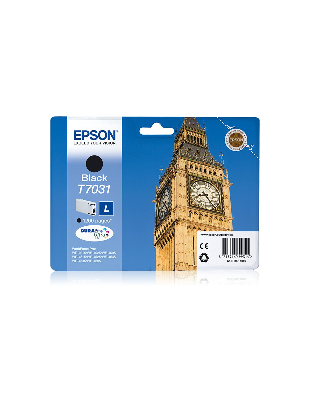 Epson Big Ben Cartucho T70314010 negro L