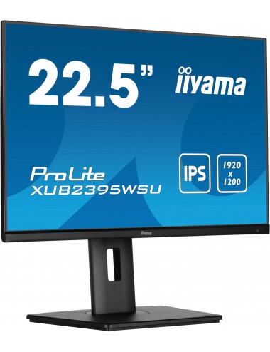 iiyama ProLite XUB2395WSU-B5 pantalla para PC 57,1 cm (22.5") 1920 x 1200 Pixeles WUXGA LCD Negro