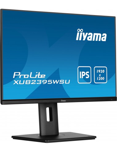iiyama ProLite XUB2395WSU-B5 écran plat de PC 57,1 cm (22.5") 1920 x 1200 pixels WUXGA LCD Noir