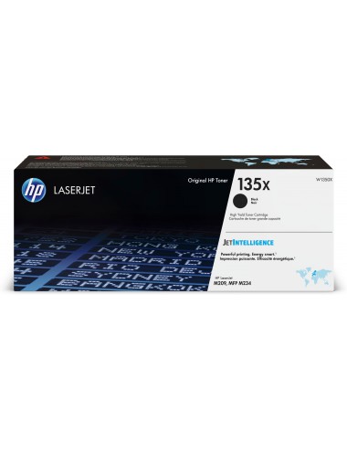 HP LaserJet Cartouche de toner noir haute capacité authentique 135X