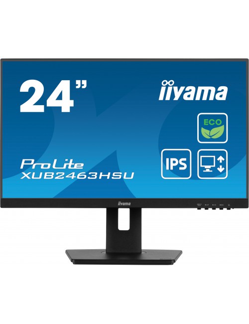 iiyama ProLite XUB2463HSU-B1 pantalla para PC 61 cm (24") 1920 x 1080 Pixeles Full HD LED Negro