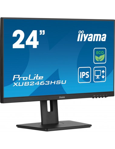 iiyama ProLite XUB2463HSU-B1 Monitor PC 61 cm (24") 1920 x 1080 Pixel Full HD LED Nero