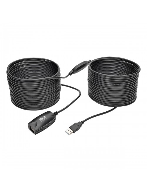 Tripp Lite U026-15M Cable Repetidor de Extensión Activo USB 2.0 de Alta Velocidad (USB-A M H), 15 m [49 pies]