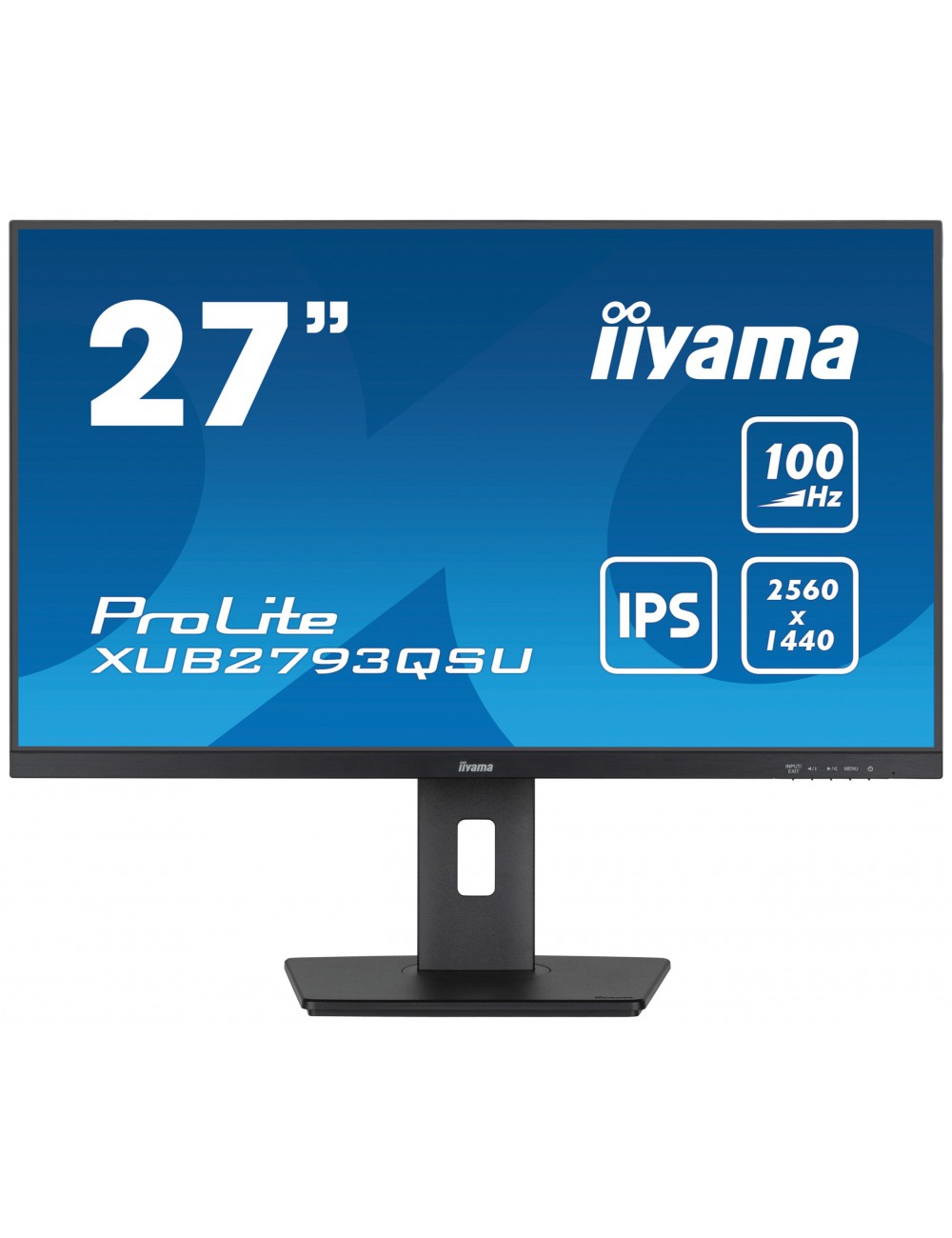 iiyama ProLite XUB2793QSU-B6 LED display 68,6 cm (27") 2560 x 1440 pixels Quad HD Noir