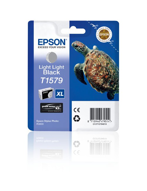 Epson Turtle Cartucho T1579 gris claro