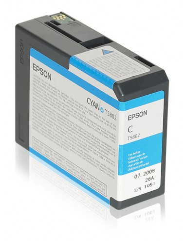 Epson Encre Pigment Cyan SP 3800 3800 (80ml)