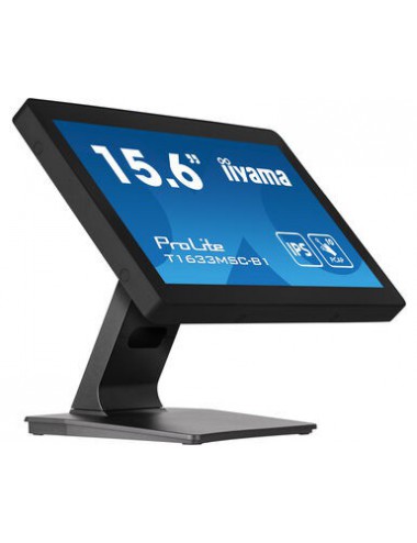 iiyama ProLite T1633MSC-B1 écran plat de PC 39,6 cm (15.6") 1920 x 1080 pixels Full HD LCD Écran tactile Noir