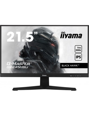 iiyama G-MASTER G2245HSU-B1 Monitor PC 55,9 cm (22") 1920 x 1080 Pixel Full HD LED Nero