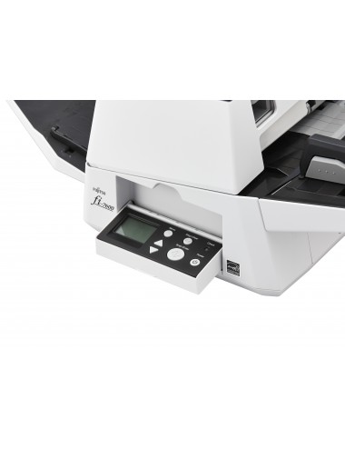 Fujitsu fi-7600 Alimentador automático de documentos (ADF) + escáner de alimentación manual 600 x 600 DPI A3 Negro, Blanco