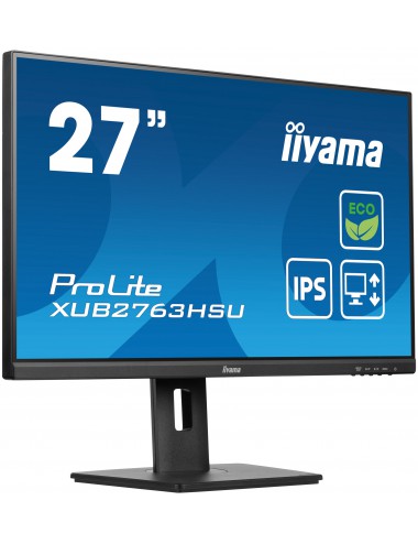 iiyama ProLite XUB2763HSU-B1 écran plat de PC 68,6 cm (27") 1920 x 1080 pixels Full HD LED Noir