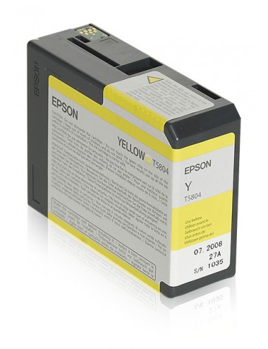 Epson Encre Pigment Jaune SP 3800 3880 (80ml)