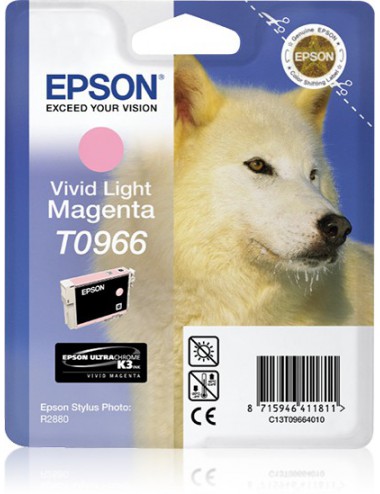 Epson Husky Cartouche "Loup" - Encre UltraChrome K3 VM Magenta clair