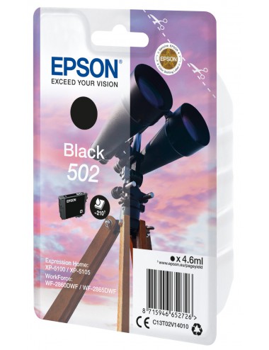 Epson Singlepack Black 502 Ink