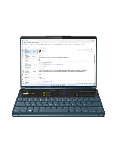 Lenovo Yoga Book 9 Ibrido (2 in 1) 33,8 cm (13.3") Touch screen 2.8K Intel® Core™ i7 i7-1355U 16 GB LPDDR5x-SDRAM 1 TB SSD