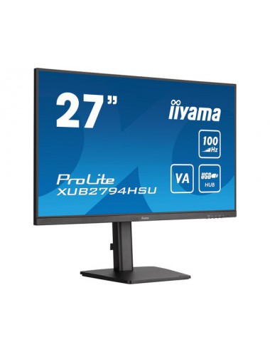 iiyama ProLite XUB2794HSU-B6 Monitor PC 68,6 cm (27") 1920 x 1080 Pixel Full HD Nero