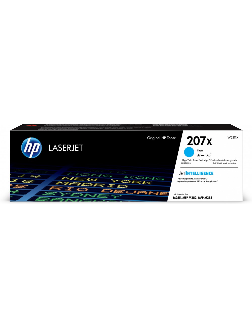 HP Cartuccia toner ciano originale LaserJet 207X ad alta capacità