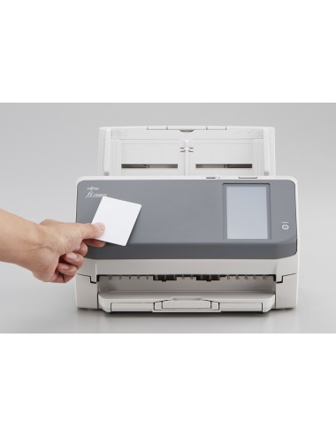 Fujitsu fi-7300NX Escáner con alimentador automático de documentos (ADF) 600 x 600 DPI A4 Gris, Blanco