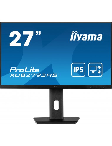 iiyama ProLite XUB2793HS-B6 LED display 68,6 cm (27") 1920 x 1080 Pixel Full HD Nero