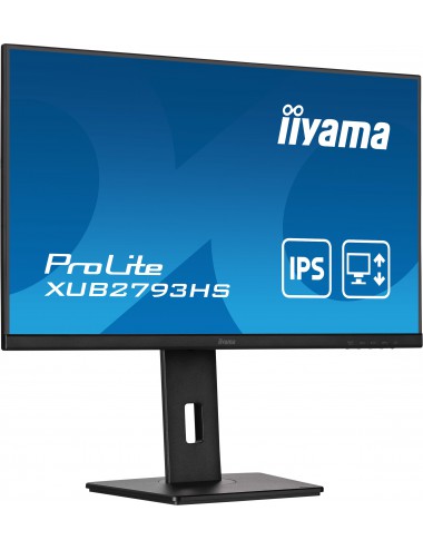 iiyama ProLite XUB2793HS-B6 LED display 68,6 cm (27") 1920 x 1080 pixels Full HD Noir