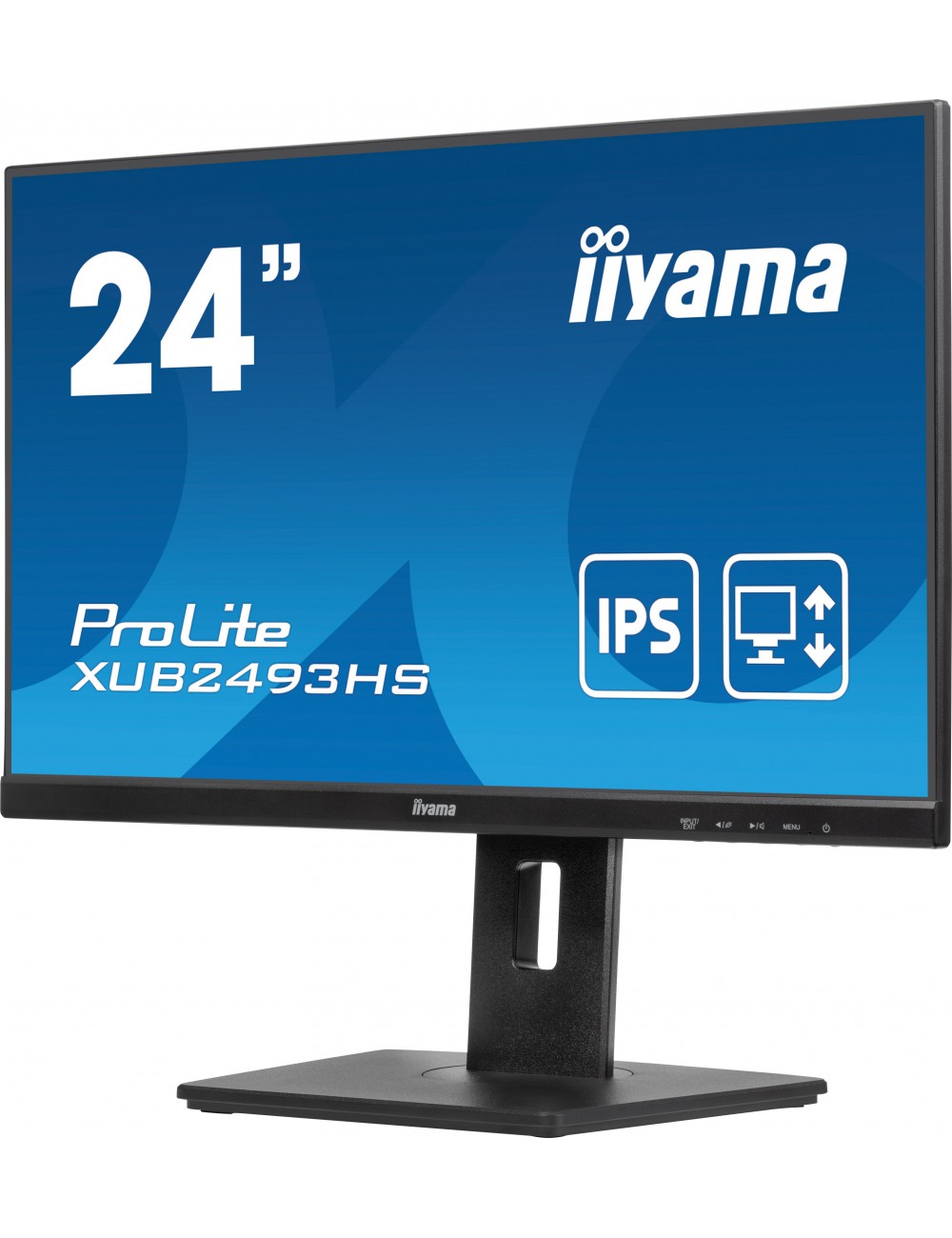 iiyama ProLite XUB2493HS-B6 Monitor PC 60,5 cm (23.8") 1920 x 1080 Pixel Full HD LED Nero