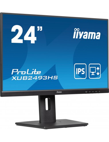 iiyama ProLite XUB2493HS-B6 pantalla para PC 60,5 cm (23.8") 1920 x 1080 Pixeles Full HD LED Negro