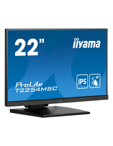 iiyama ProLite T2254MSC-B1AG Monitor PC 54,6 cm (21.5") 1920 x 1080 Pixel Full HD LED Touch screen Nero
