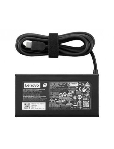 Lenovo 4X21M37469 adaptador e inversor de corriente Interior 100 W Negro