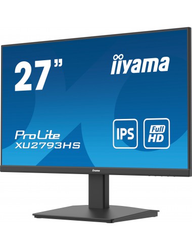 iiyama ProLite XU2793HS-B6 Monitor PC 68,6 cm (27") 1920 x 1080 Pixel Full HD LED Nero