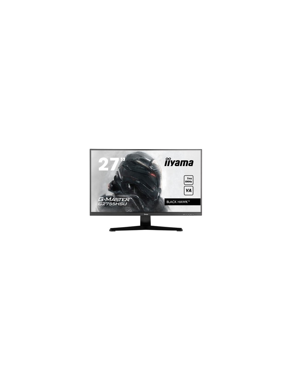 iiyama G-MASTER G2755HSU-B1 écran plat de PC 68,6 cm (27") 1920 x 1080 pixels Full HD Noir