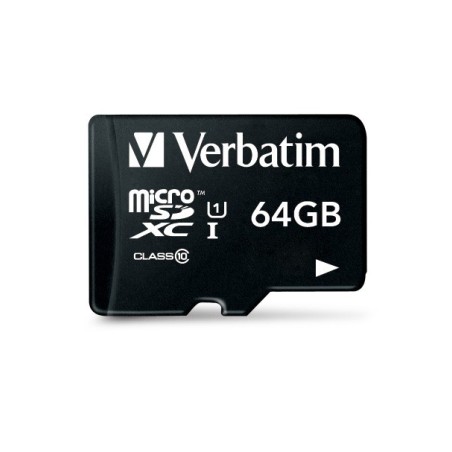 Verbatim Premium 64 Go MicroSDXC Classe 10