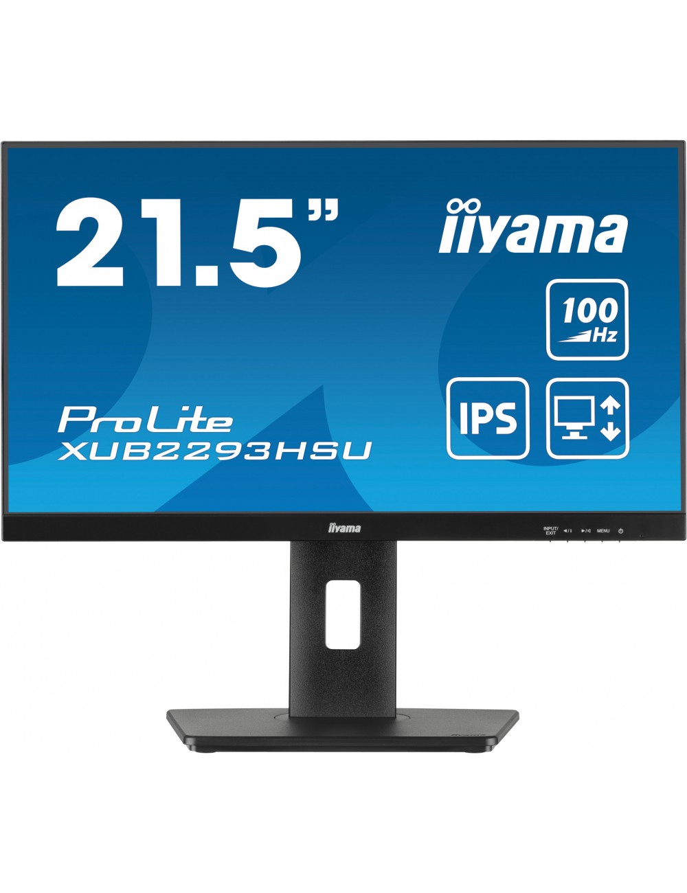 iiyama ProLite XUB2293HSU-B6 écran plat de PC 54,6 cm (21.5") 1920 x 1080 pixels Full HD LED Noir