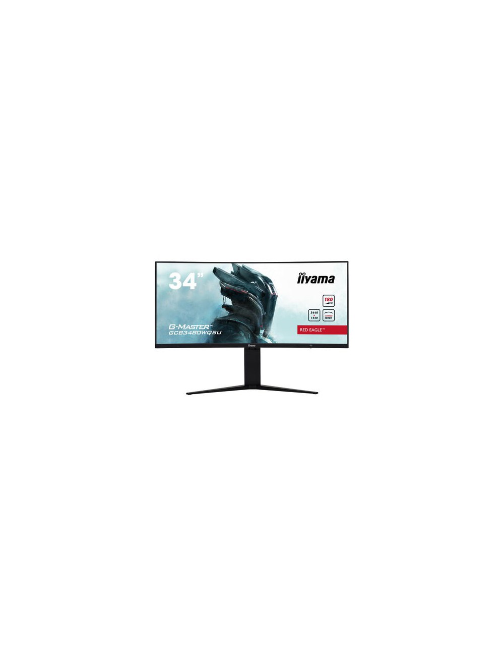 iiyama G-MASTER GCB3480WQSU-B1 pantalla para PC 86,4 cm (34") 3440 x 1440 Pixeles UltraWide Quad HD LCD Negro