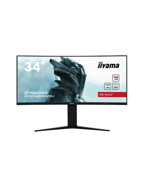 iiyama G-MASTER GCB3480WQSU-B1 Monitor PC 86,4 cm (34") 3440 x 1440 Pixel UltraWide Quad HD LCD Nero