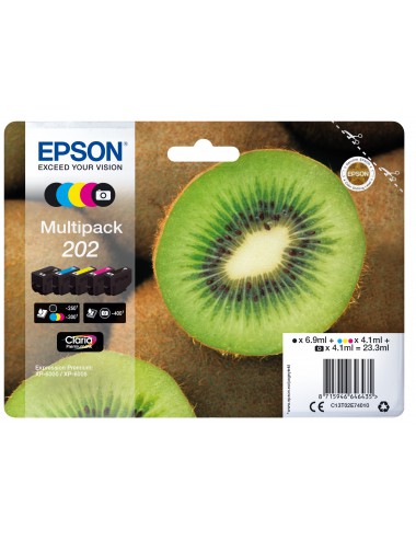 Epson Kiwi Multipack 5-colours 202 Claria Premium Ink