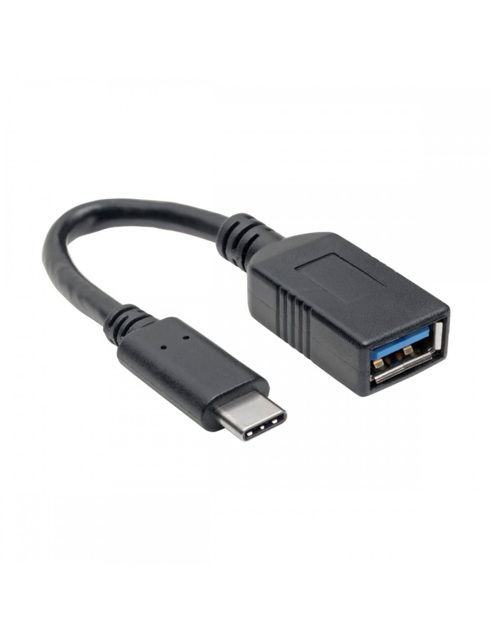 Tripp Lite U428-C6N-F Adaptador USB-C a USB-A (M H), USB 3.1 Gen 1 (5 Gbps), Certificado USB-IF, Compatible con Thunderbolt 3,