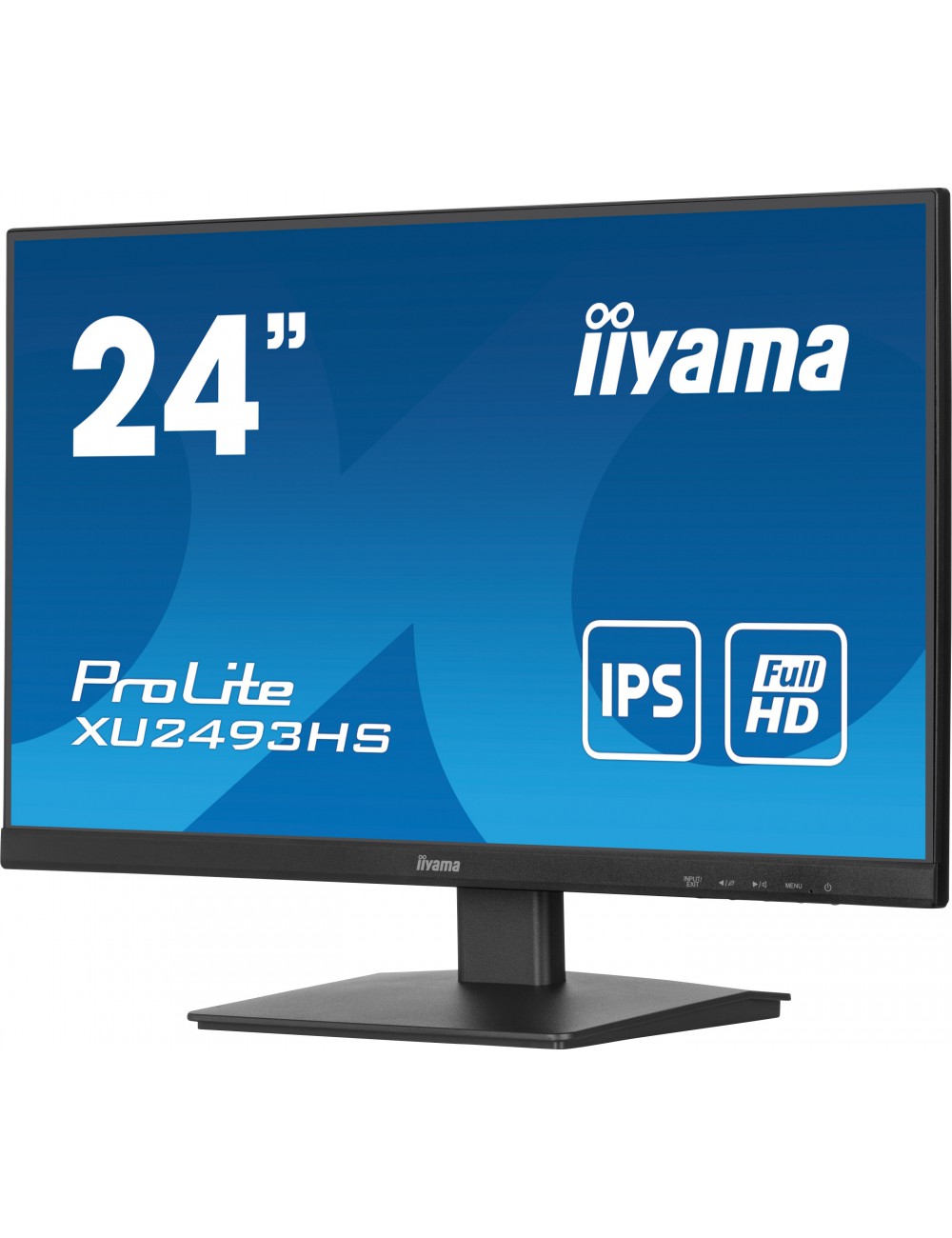 iiyama ProLite XU2493HS-B6 écran plat de PC 60,5 cm (23.8") 1920 x 1080 pixels Full HD LED Noir