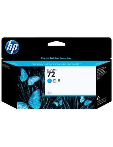 HP Cartucho de tinta DesignJet 72 cian de 130 ml