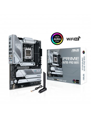 ASUS PRIME X670E-PRO WIFI AMD X670 Presa di corrente AM5 ATX