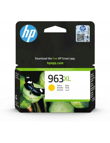 HP 963XL Cartouche d'encre jaune authentique, grande capacité