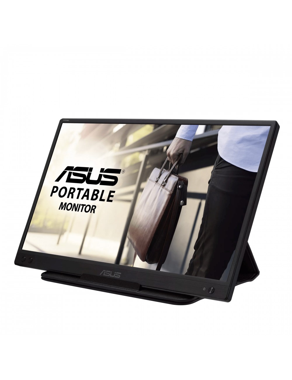 ASUS ZenScreen MB166C pantalla para PC 39,6 cm (15.6") 1920 x 1080 Pixeles Full HD LED Negro