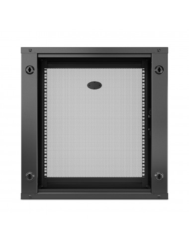 APC NetShelter WX 12U Single Hinged Wall-mount Enclosure 600mm Deep Bastidor de pared Negro