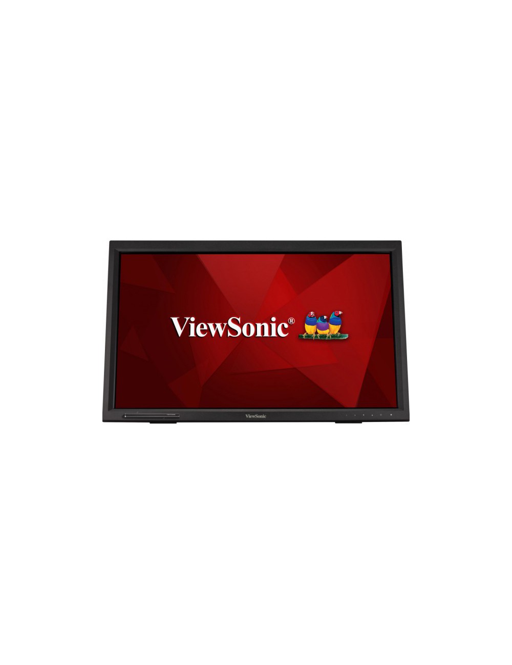 Viewsonic TD2423 écran plat de PC 59,9 cm (23.6") 1920 x 1080 pixels Full HD LED Écran tactile Multi-utilisateur Noir